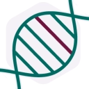 Icon of a gene mutation.